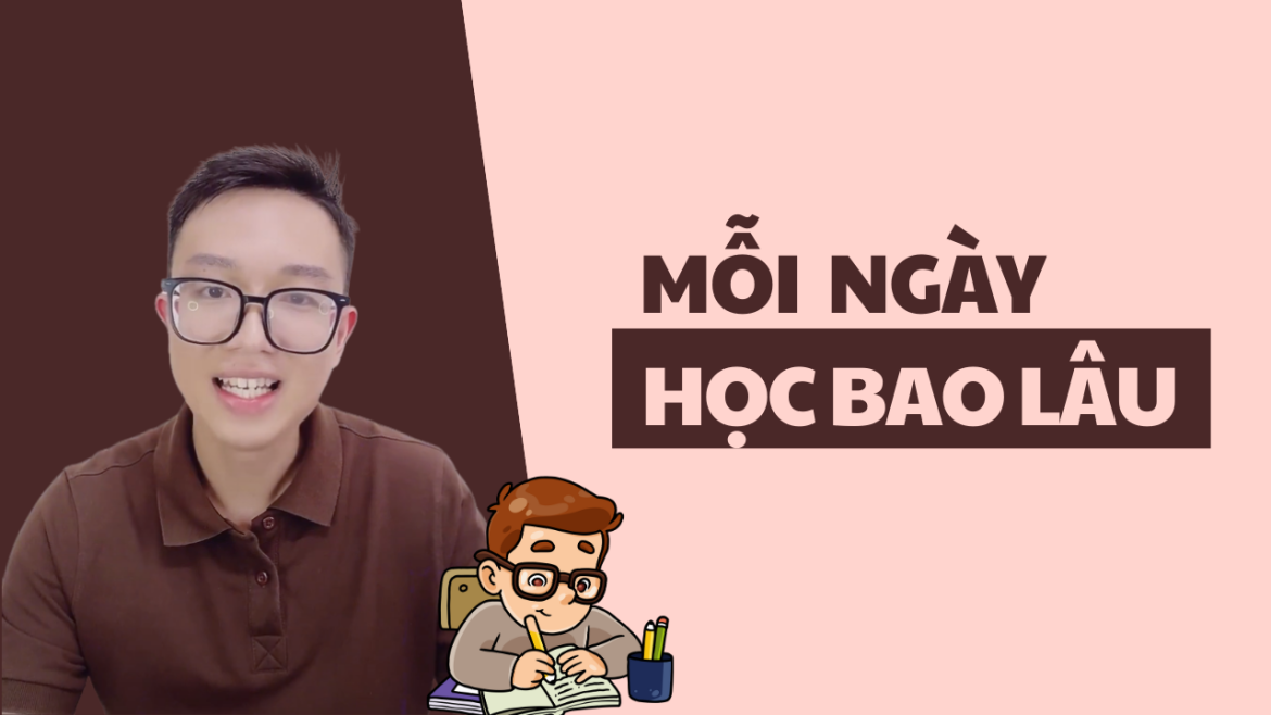 Mỗi Ngày Ở Nhà Nên Học Mấy Môn, Trong Bao Lâu?