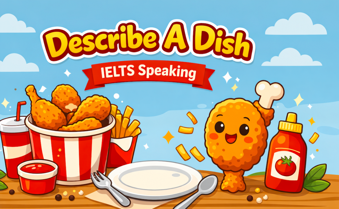 Bài Mẫu IELTS Speaking Part 2 Về Món Ăn - Describe A Dish