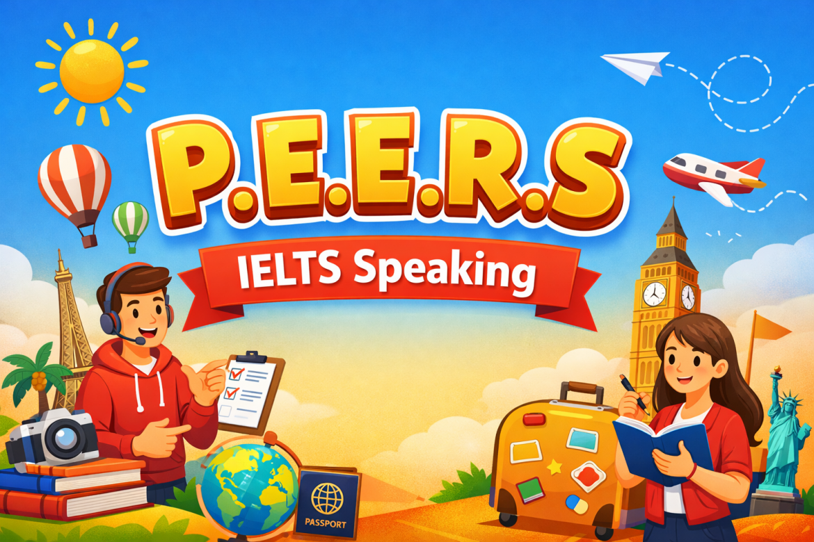 Công Thức P.E.E.R.S Và Mẫu Câu Band 8.0 Khi Speaking IELTS