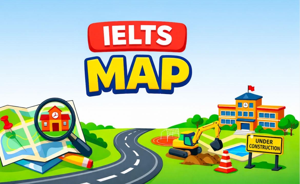 Bài Viết Mẫu IELTS Writing Task 1 Dạng MAP - BẢN ĐỒ