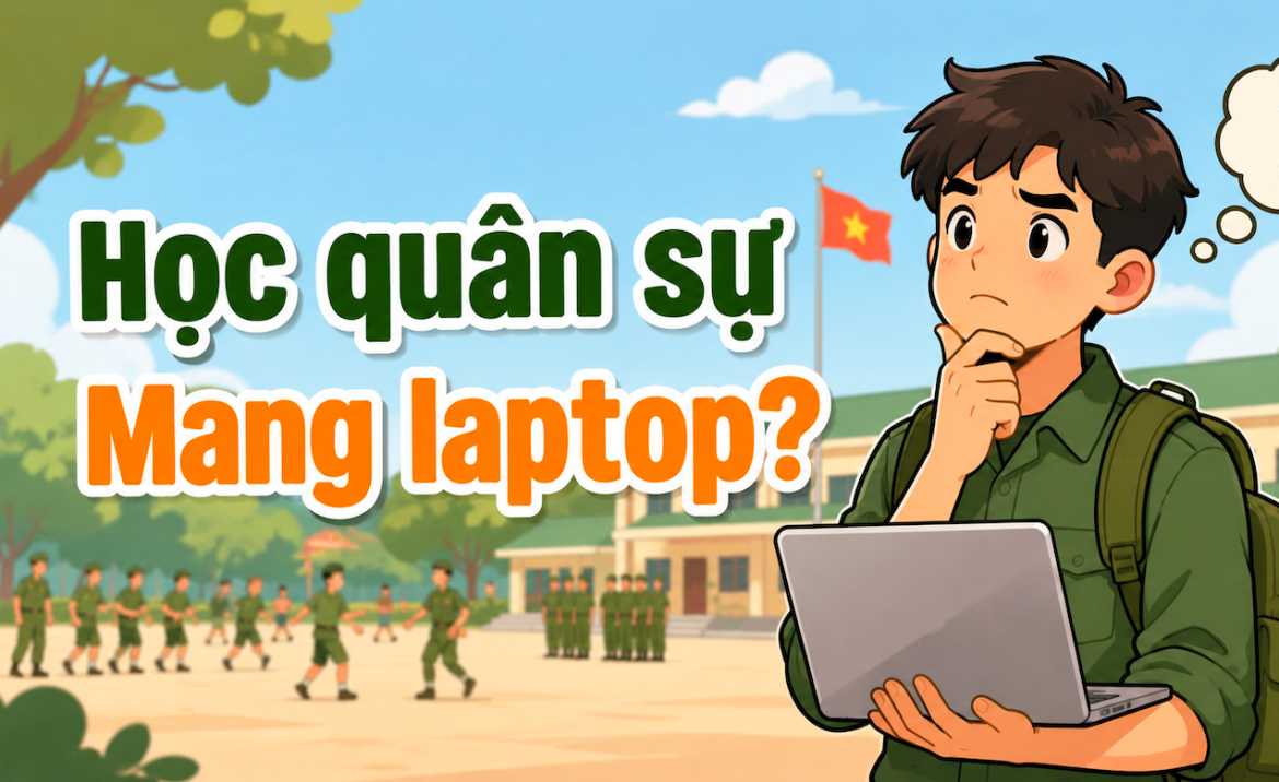 Đi Học Quân Sự Có Nên Mang Theo Laptop Không?