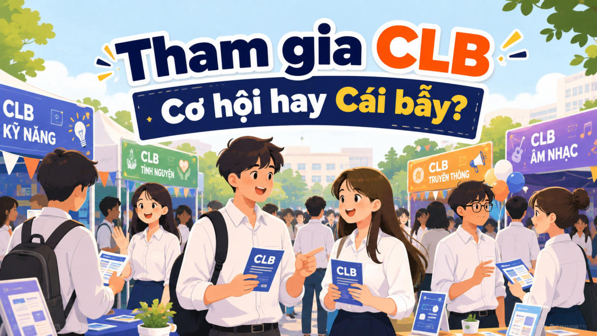 Tham Gia CLB: Cơ Hội Hay Cái Bẫy Khiến Xao Nhãng Việc Học?